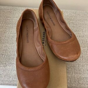 Lucky Brand LK-Emmie Flats in Bourbon Winter Haze
